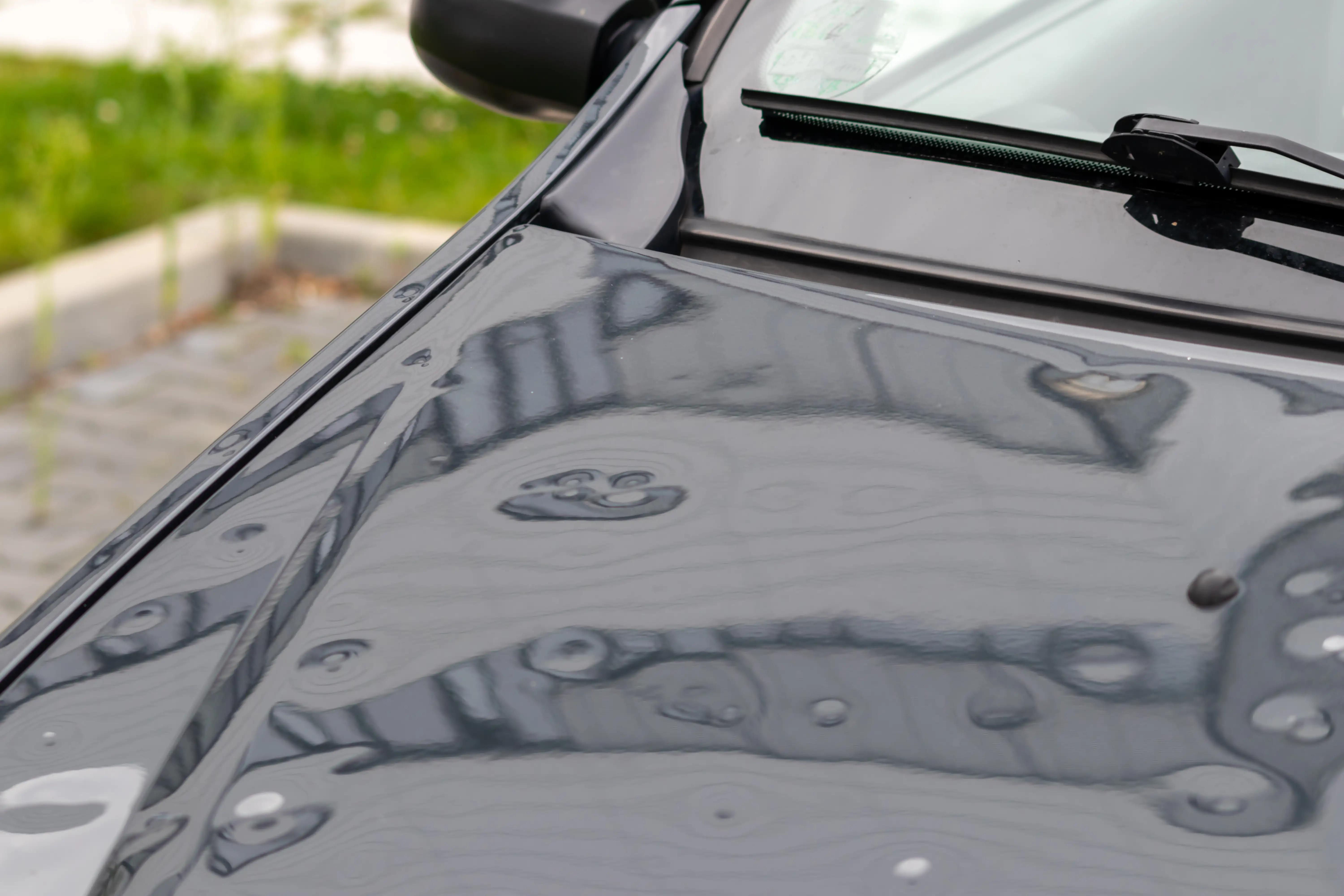 Roof Hail Damage — Ford F-150 (before)